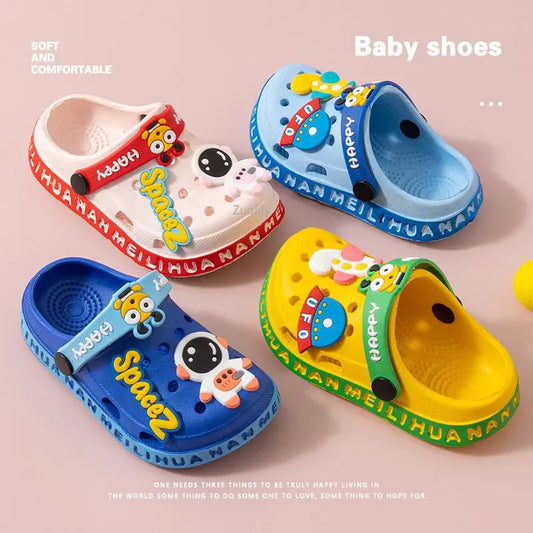 Claquettes Bébé Multicolores – Thème Spatial